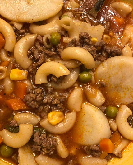Hamburger Vegetable Soup