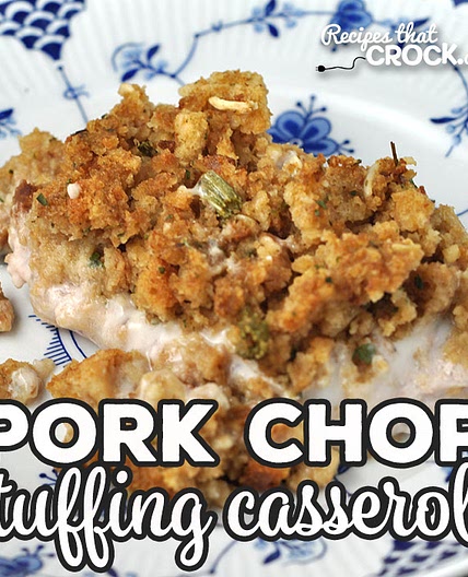 Pork Chop Stuffing Casserole