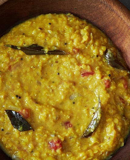 A Simple Homey, Coconut-y Red Lentil Dal