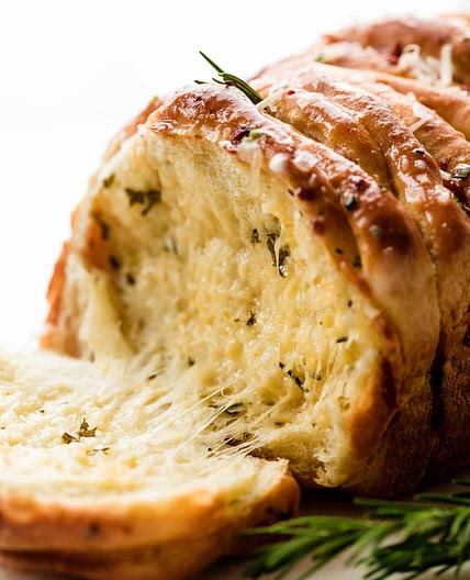 Rosemary Garlic Pull Apart Bread