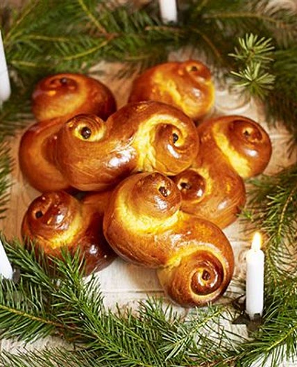 St Lucia saffron buns