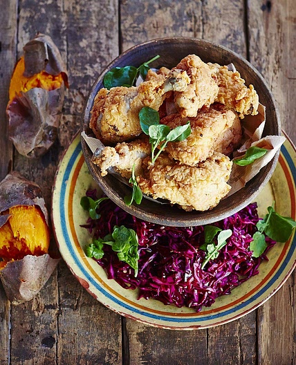 Southern fried chicken