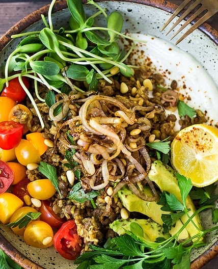 Mujadara Recipe (Instant Pot & Stovetop)