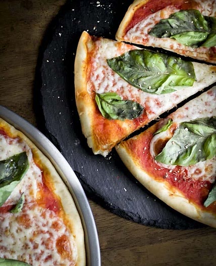 Thin Crust Margherita Pizza