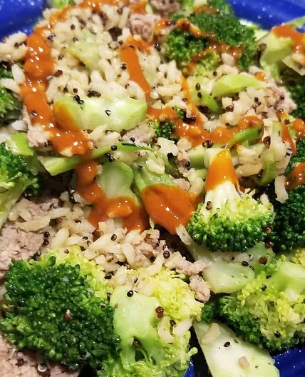 Turkey, Rice & Veggie Skillet Meal