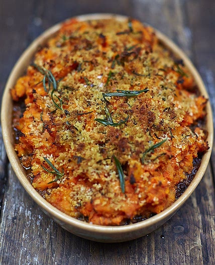 Vegan shepherd's pie