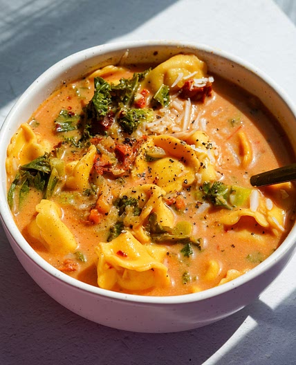 Vegan Tortellini Soup