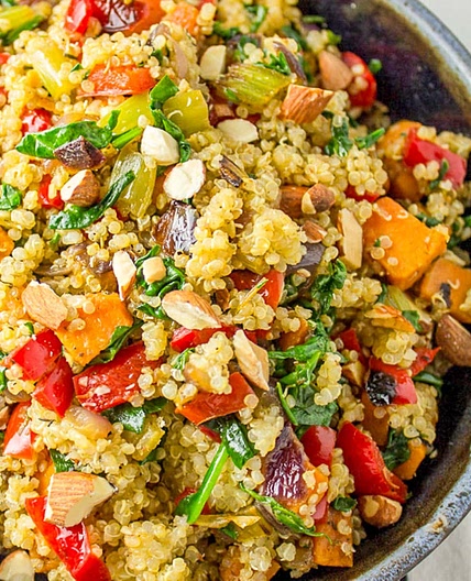 Vegetable Stuffing with Quinoa
