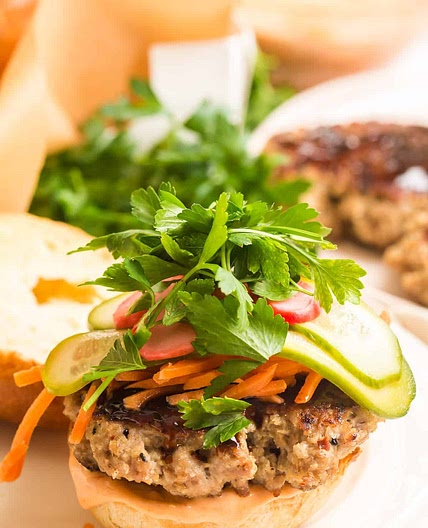 Easy Banh Mi Burgers
