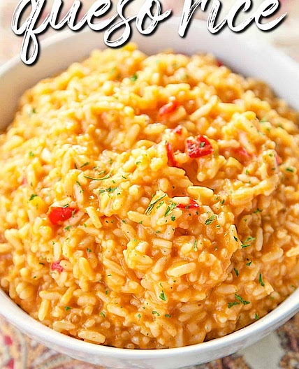 Quick Queso Rice