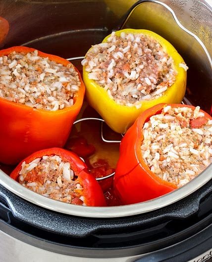 Instant Pot Stuffed Bell Peppers