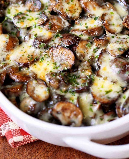 Cheesy Mushroom Casserole