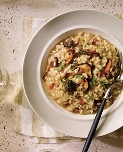 Mushroom and Pancetta Risotto