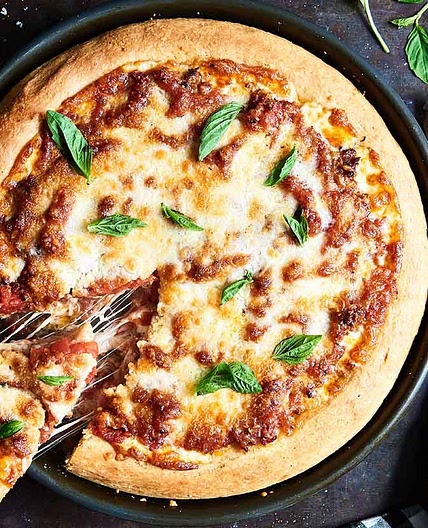 Chicago-Style Deep Dish Pizza