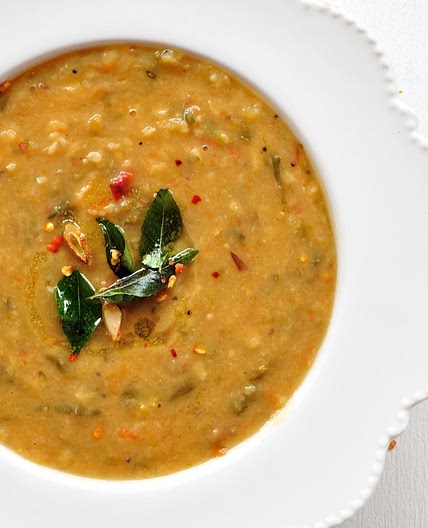 Andhra Style Pappu Charu Recipe (Lentil Soup Style Curry)