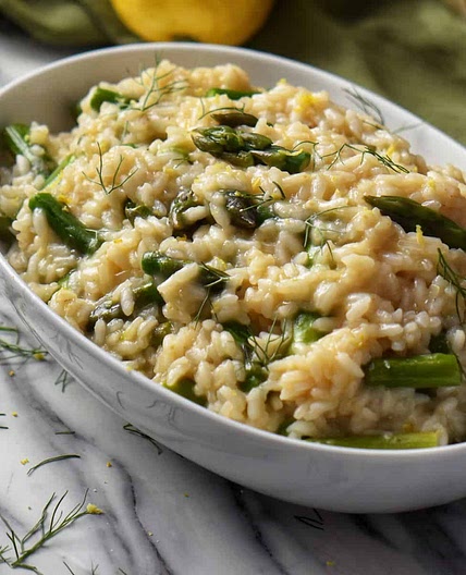 Asparagus Risotto -It's Easier Than You Think!