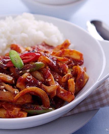 오징어덮밥 만드는 법