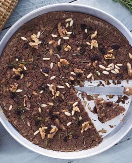 Castagnaccio alla toscana