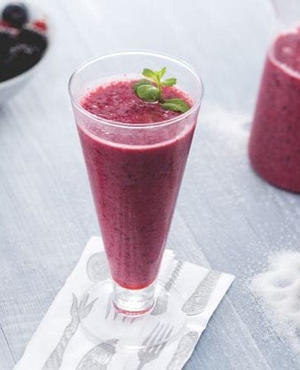 Frappè ai frutti di bosco