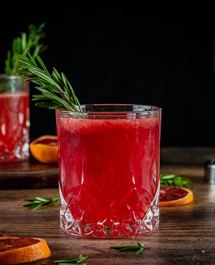 Whiskey Blood Orange Smash