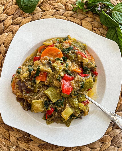 Ciambotta - Italian Vegetable Stew Recipe (Giambotta)