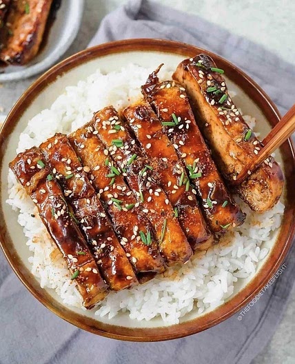Maple Hoisin Tofu