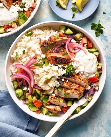 Chicken Shawarma Bowls