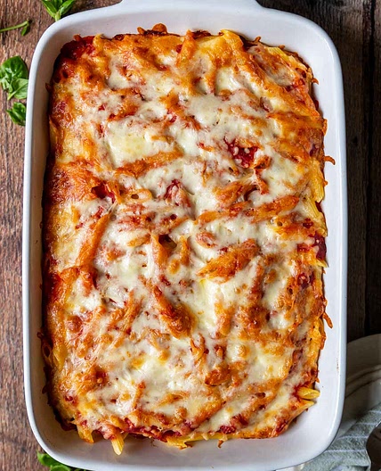Meatless Baked Ziti