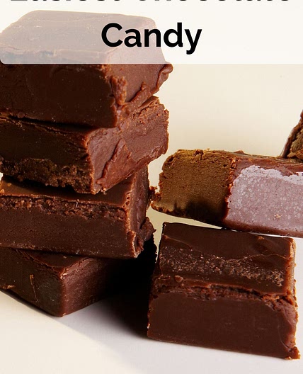 Easiest Chocolate Candy: Fudge Recipe