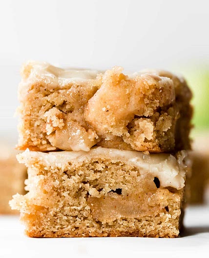 Brown Butter Apple Blondies