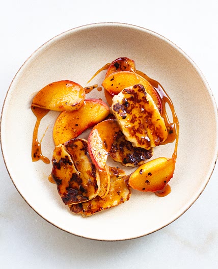 Ginger Hot Honey Halloumi