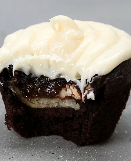 Stuffed Cupcakes Recipe by Tasty