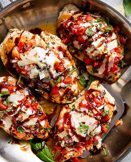 Italian Herb Bruschetta Chicken