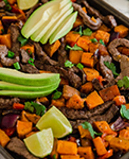 Paleo Sheet Pan Breakfast Taco Hash (Egg Free, Whole30, AIP)