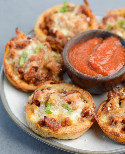 Keto Pizza Muffins