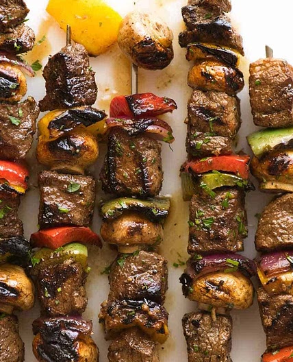 Marinated Beef Kabobs
