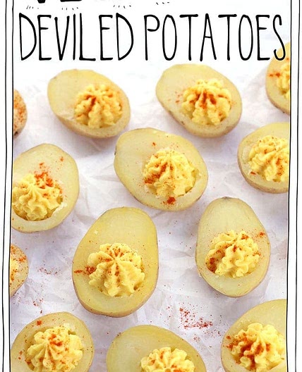 Vegan Deviled Potatoes
