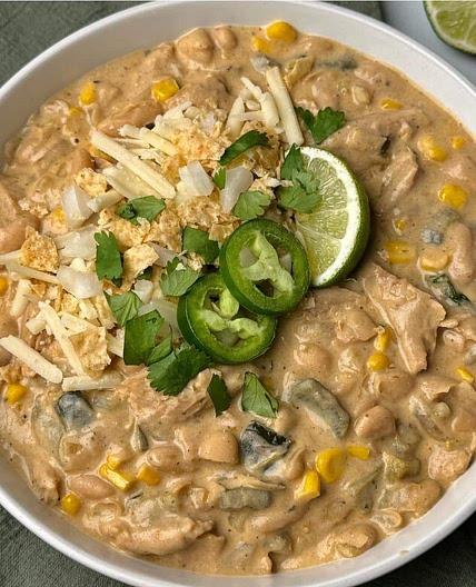 Vegan White Chicken Chili