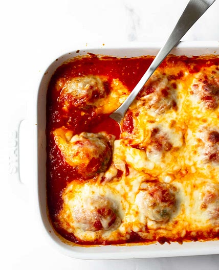 Easy Oven Baked Meatballs