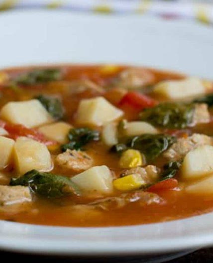 Hearty Tomato Potato Soup Recipe