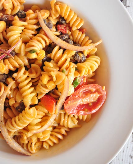 Vegetarian Taco Pasta Salad