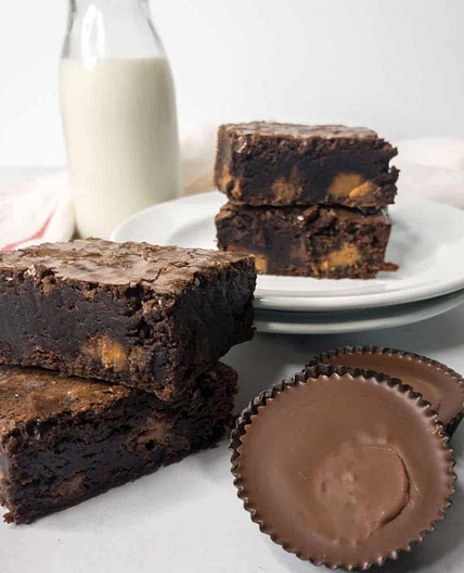 Easy To Make Peanut Butter Cup Brownies