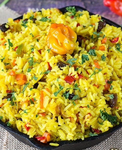 Caribbean Yellow Rice