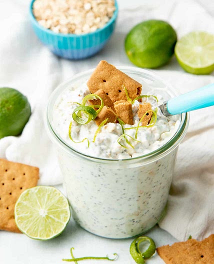 Key Lime Pie Overnight Oats