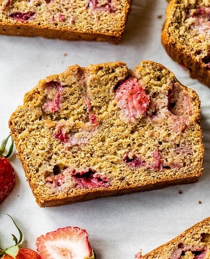 Strawberry Banana Bread Recipe