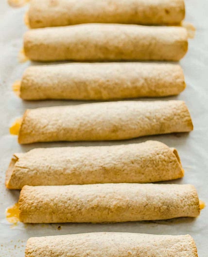 Creamy Chicken Taquitos