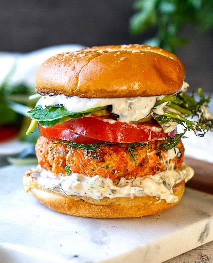 Salmon Burgers Recipe