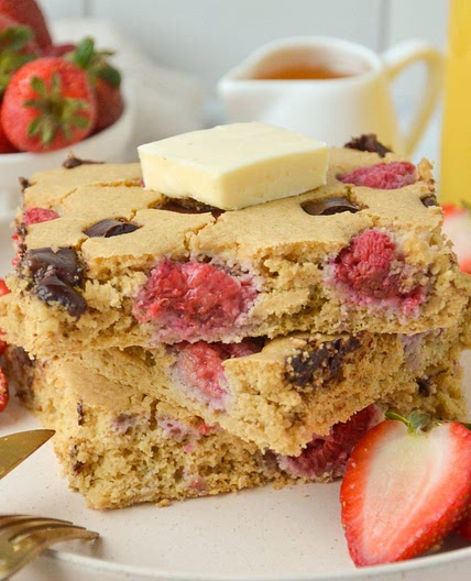 Vegan Sheet Pan Pancakes