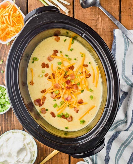 Crockpot Potato Soup Recipe