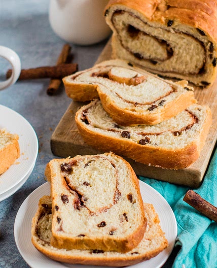 World's Best Cinnamon Raisin Bread (Not Bread Machine)